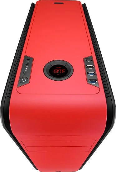 AeroCool DS 200 Red Edition, schallgedämmt