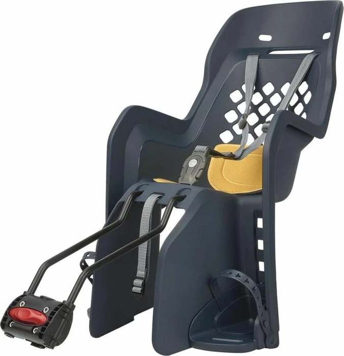 Polisport Joy 29" Fahrradkindersitz denim/yellow