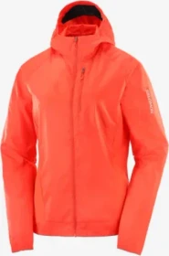Salomon Bonatti Cross Wind Funktionsjacke cherry tomato (Damen)