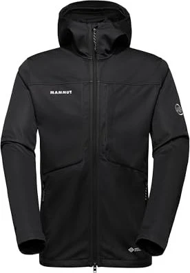 Mammut Ultimate VIII SO Hooded Funktionsjacke schwarz (Herren)