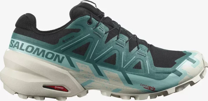 Salomon Speedcross 6 GTX black/harbor blue/rainy day (Herren)