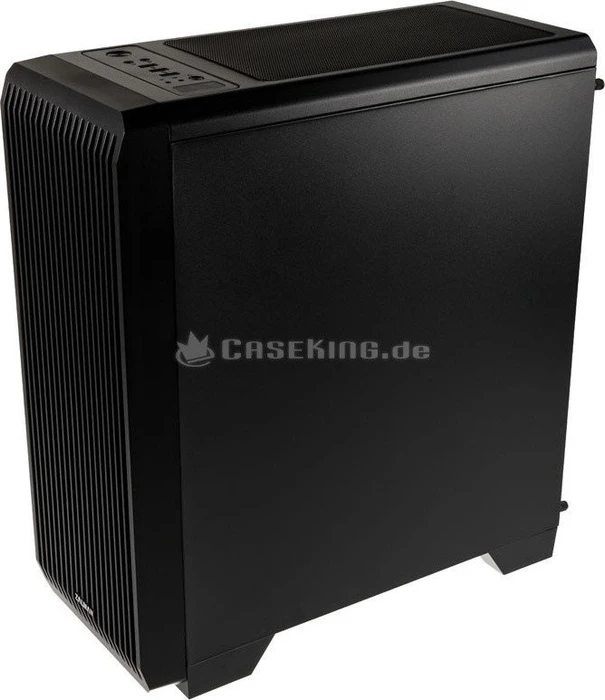 Zalman S2, schwarz, Acrylfenster