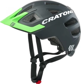 Cratoni Maxster Pro Kinderhelm black/neongreen matt