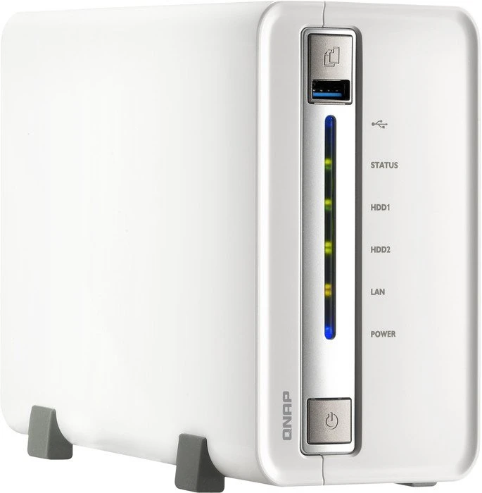 QNAP Turbo Station TS-251C, 1GB RAM, 1x RJ-45 1000Base-T, 1x USB-A 3.0
