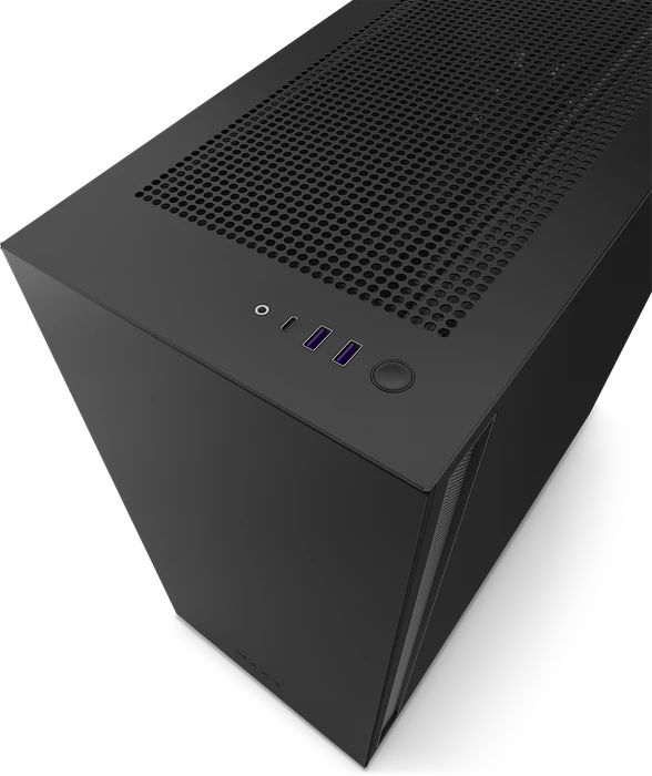 NZXT H7 Black, schwarz, Glasfenster