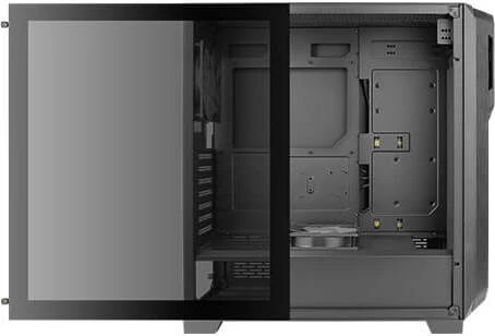 Antec Dark League Dark Phantom DP502 Flux, schwarz, Glasfenster