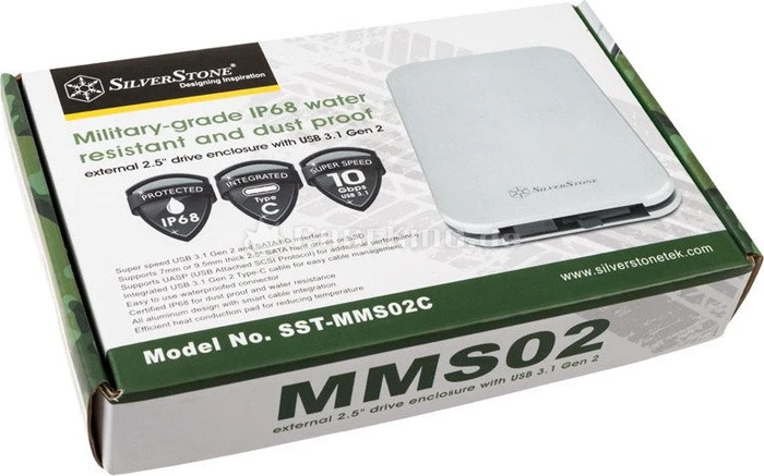 SilverStone Mammoth MMS02, USB-C 3.1