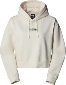 The North Face Essential Crop Hoodie white dune (Damen)