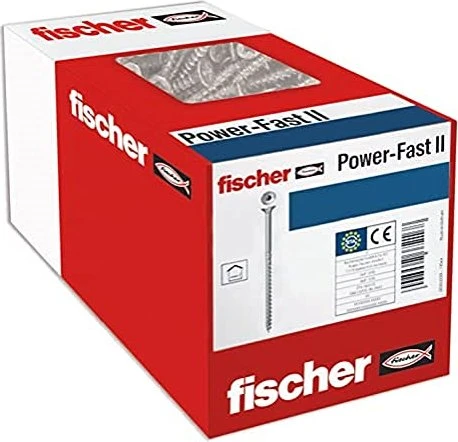 fischer PowerFast FPF II CTP BC T20 3.5x25 Spanplattenschraube, 3.5x25mm, 1000 Stück