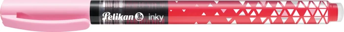 Pelikan inky Pastell Tintenroller (Mine) rosa, Rechtshänder, Faltschachtel