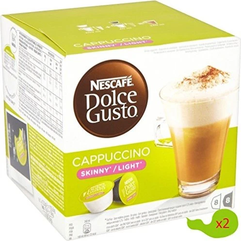 Nestlé Nescafe Dolce Gusto Cappuccino Light Kaffeekapseln, 8 Stück