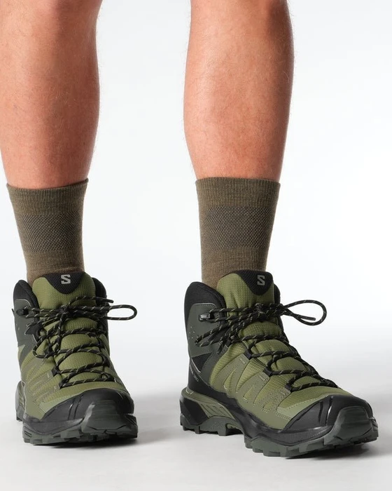 Salomon X Ultra 360 Mid GTX olive night/black/peat (Herren)