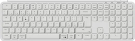 Keychron B6 Pro Ultra-Slim Wireless, Ivory White, USB/Bluetooth, IT