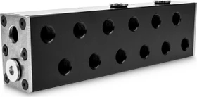 EK Water Blocks EK-Pro Manifold 2CPU 4GPU, Acetal, Verteiler
