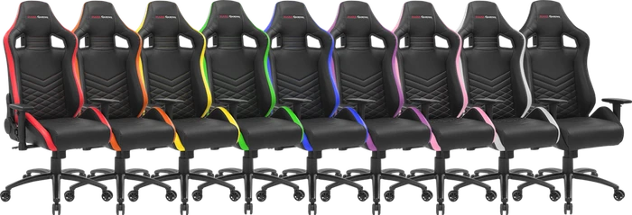 Mars Gaming MGCXNEO Premium Gamingstuhl, schwarz/rosa