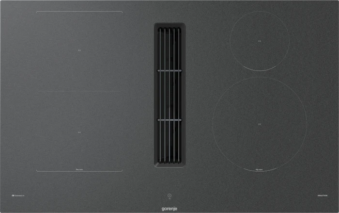 Gorenje GEH8433BSRWF Induktionskochfeld mit Kochfeldabzug autark InfiniteMatt
