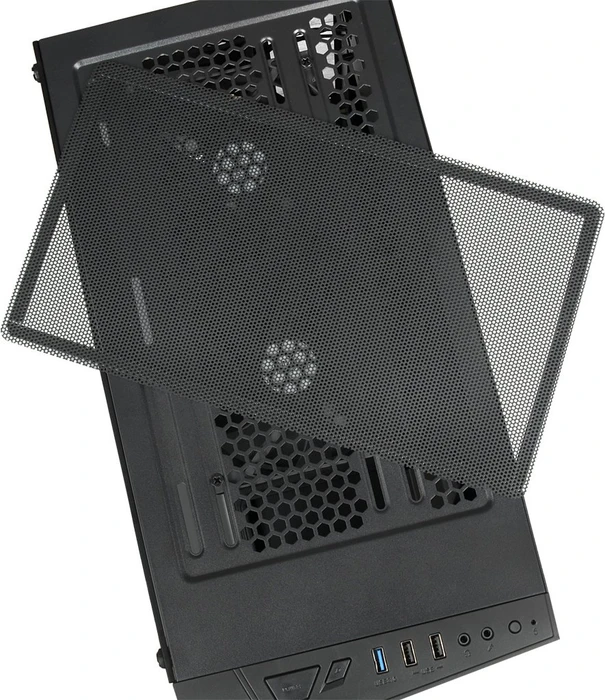 iBox Wizard 4, schwarz, Glasfenster
