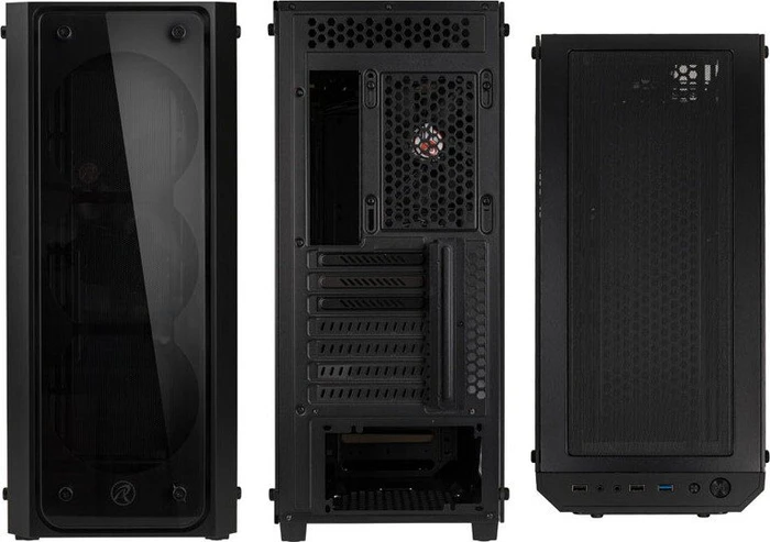 Raijintek Ponos TG, Glasfenster