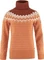 Fjällräven Övik Roller Neck Strickpullover desert brown/autumn leaf (Damen) Vorschaubild
