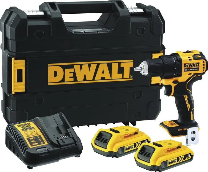 DeWalt DCD708D2T Akku-Bohrschrauber inkl. Koffer + 2 Akkus 2.0Ah