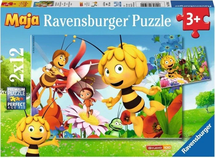 Ravensburger Puzzle Biene Maja auf der Blumenwiese