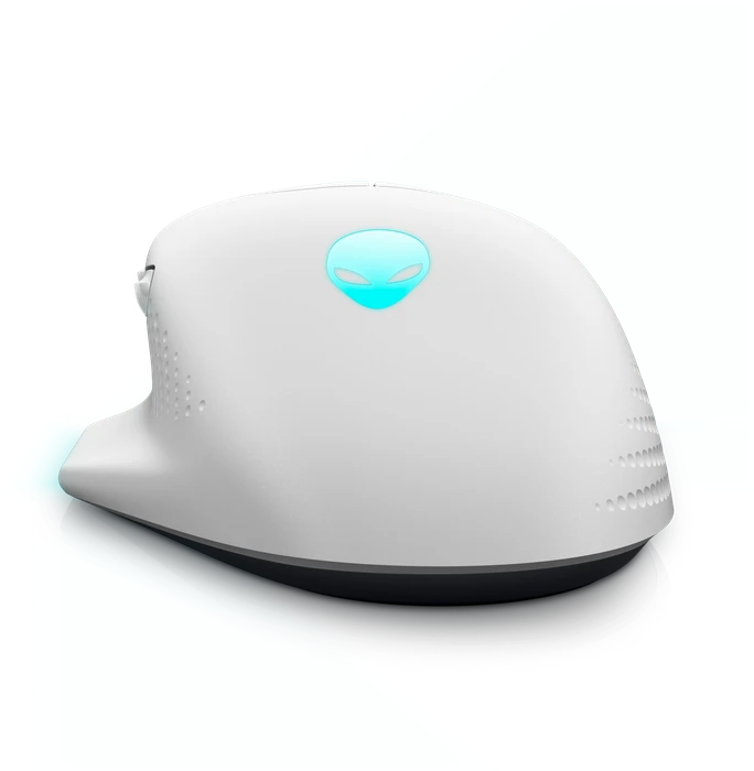 Dell Alienware AW620M Wireless Gaming Mouse, Lunar Light, USB