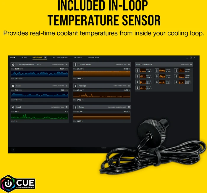 Corsair Hydro X Series XD5 RGB, weiß, mit Pumpe