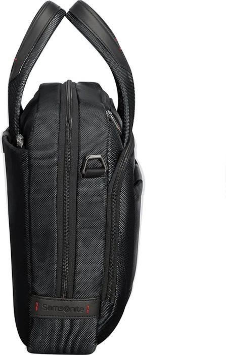 Samsonite Pro-DLX 5 Bailhandle expandable 14.1" erweiterbare Notebook-Umhängetasche schwarz