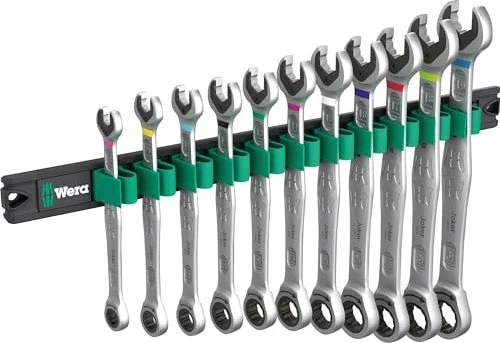 Wera 9630 Magnetleiste 6000 Joker 1 Schraubenschlüsselsatz, 11-tlg.
