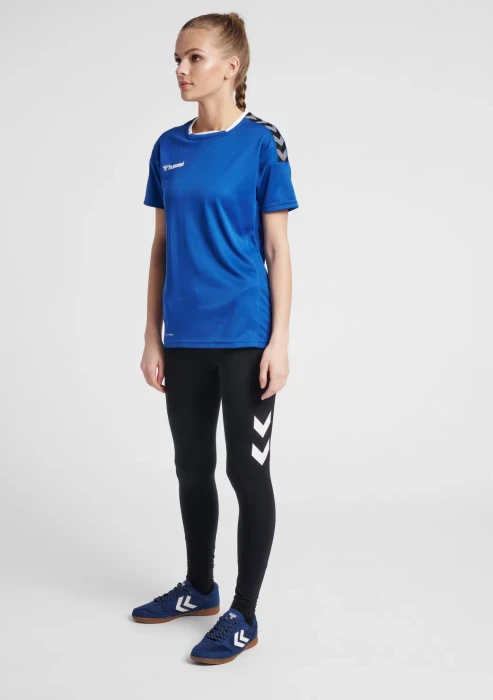 hummel Authentic Poly Jersey Funktionsshirt kurzarm true blue (Damen)
