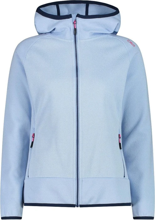CMP Knit Tech Fleece Hoody Jacke sky (Damen)