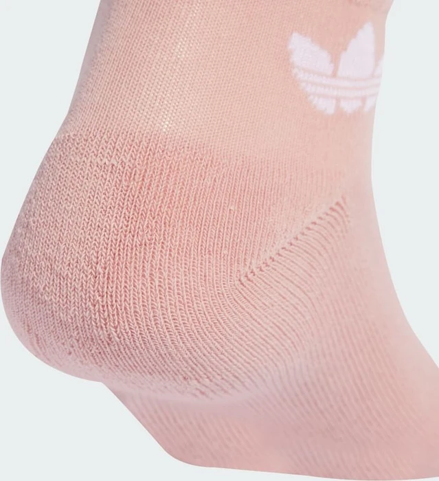 adidas 3-Streifen Ankle Socken wonder mauve/linen green/clear sky, 3 Paare