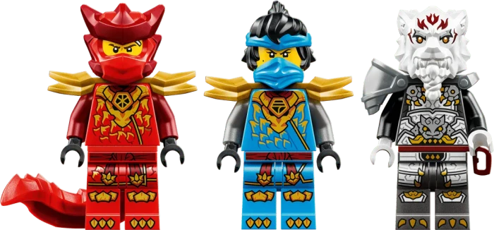 LEGO Ninjago - Zilvar auf seinem Drachentier Grimtak