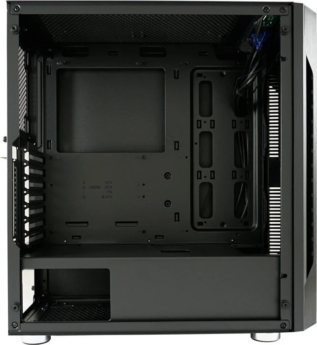 LC-Power Gaming 701B Badge_X, Glasfenster