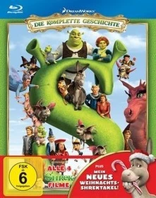 Shrek Box (Filme 1-4) (Blu-ray)