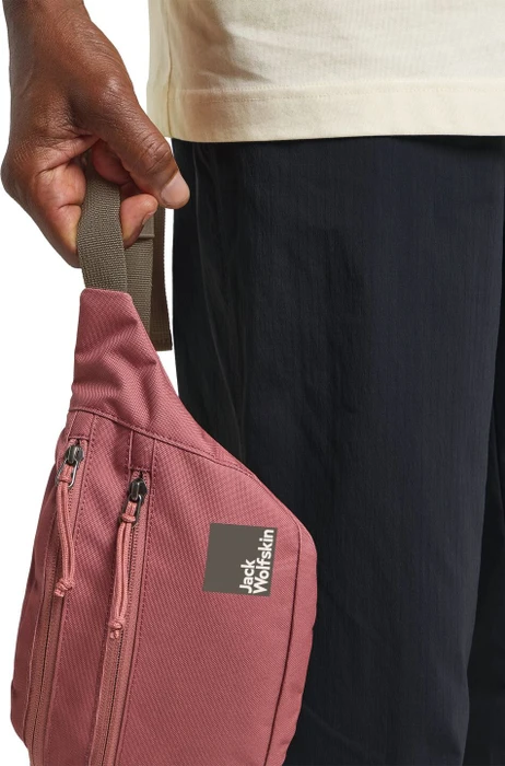 Jack Wolfskin Konya Bauchtasche mineral red