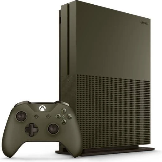 Microsoft Xbox One S - 1TB Battlefield 1 Limited Edition Bundle grün