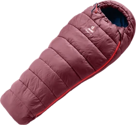 Deuter Starlight Mumienschlafsack maron/navy (Junior)