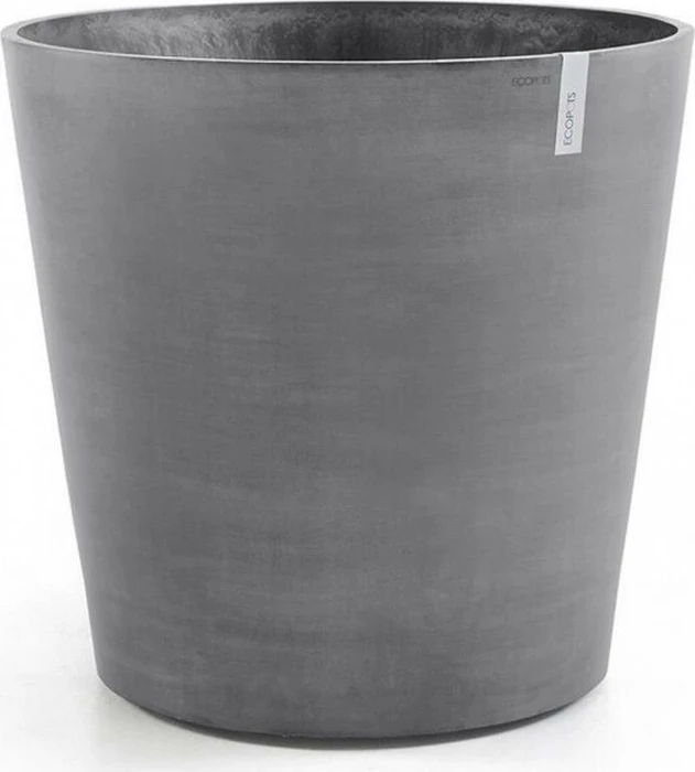 Ecopots Kunststoff-Topf Amsterdam Wheels 60cm grey