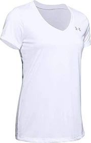 Under Armour Tech V Funktionsshirt kurzarm weiß (Damen)