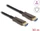 DeLOCK AOC Ultra High Speed HDMI 2.1 Kabel 48Gbps 8K 60Hz mit Metallarmierung schwarz, 30m (86031)