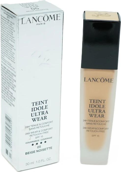 Lancôme Teint Idole Ultra Wear Foundation 05 Beige Noisette LSF15, 30ml
