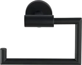Wenko Bosio Toilettenpapierhalter schwarz