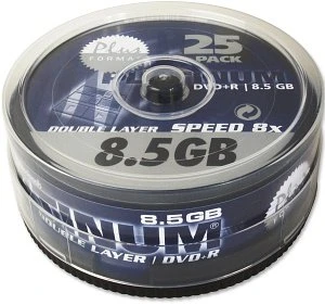 BestMedia Platinum DVD+R 8.5GB, 8x, 25er Spindel