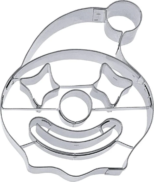 Städter Präge-Ausstecher Clownskopf 9cm