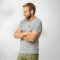 Fjällräven 1960 Logo Funktionsshirt kurzarm grey melange (Herren) Vorschaubild