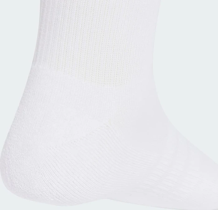 adidas Cushioned Crew Socken white/solar purple/crew yellow/pure turbo, 3 Paare