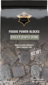 Mr. Barrel BBQ Foodie Power Block Sweet White Wine Räucherholz, 5kg