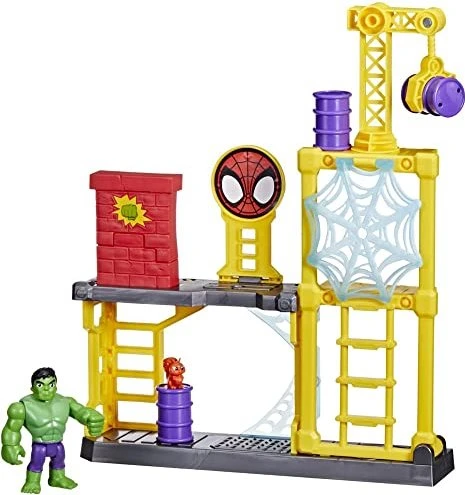 Hasbro Marvel Spidey and His Amazing Friends - Hulks Schmetter Set