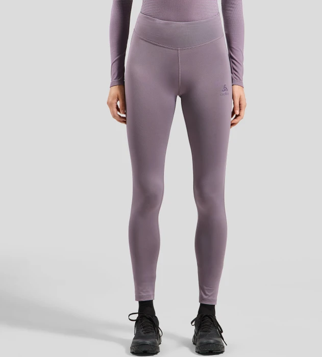 Odlo Essentials Tights Laufhose lang gray ridge (Damen)